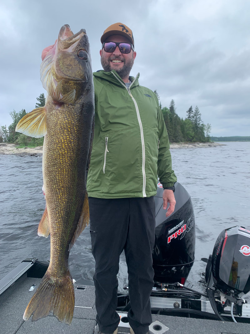 Guided Fishing Trips  Lac Seul Whitewing Lodge
